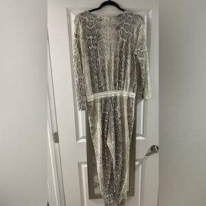 Cute Snake Print Romper